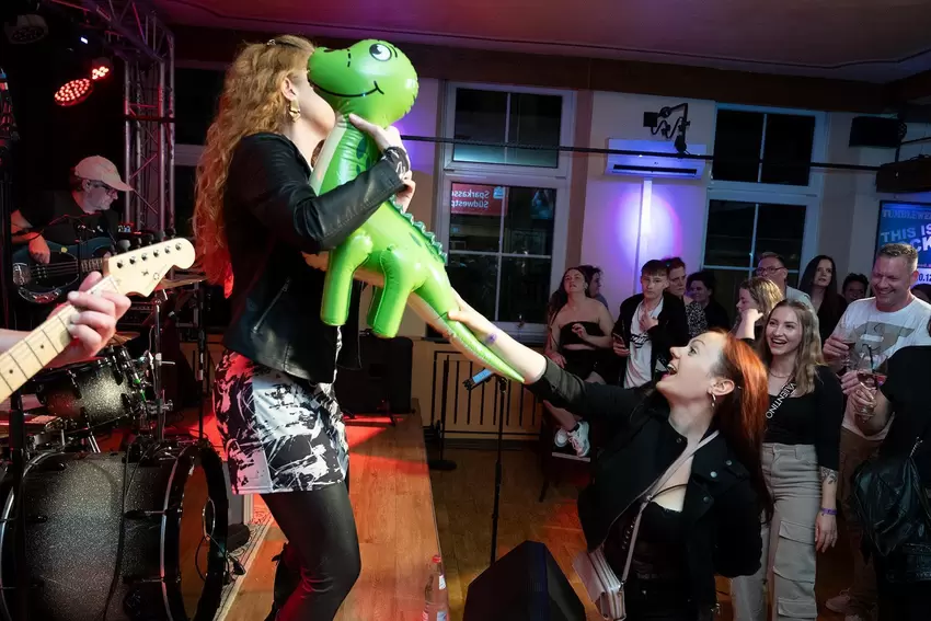 Die Band Super Sonix begeisterte die Z1-Besucher.