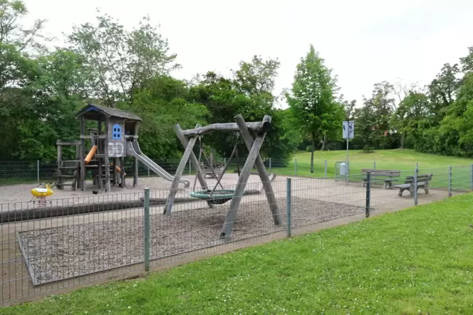 Hess-Park: Spielplatz soll aufgewertet werden.
