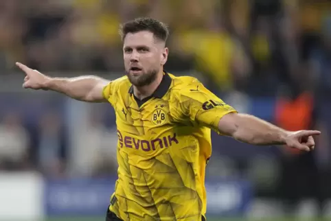  BVB-Stürmer Niclas Füllkrug traf gegen Paris. 