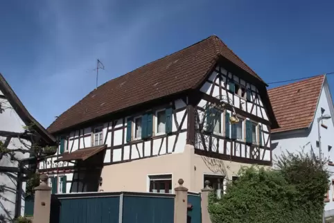 Das Gasthaus „Zum Schwanen“ in Neupotz. 