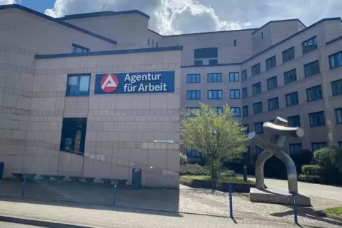 Die Agentur für Arbeit in Kaiserslautern. 