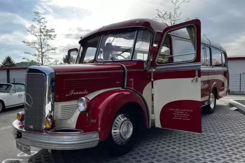Der Lebenshilfe-Oldtimerbus. 