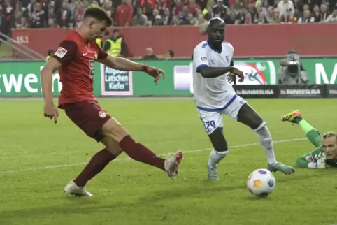 Matchwinner: Daniel Hanslik erzielte das 1:0 und 2:0 für den FCK – sein erster Doppelschlag in der Zweiten Bundesliga. 