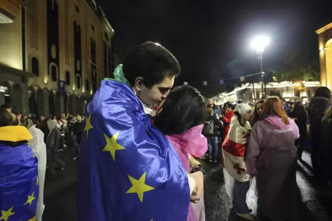 In Georgien riskieren Menschen für den Traum von Europa ihr Leben.