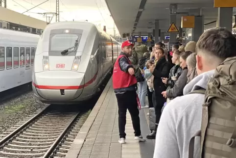 In Manheim sind ICE oft stark gefragt – gerade dann, wenn ein Teil der Züge wegen Bauarbeiten ausfällt. 