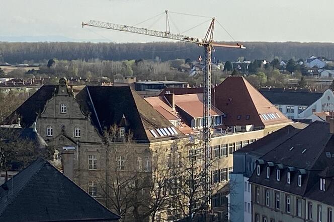 Gut bedacht: Dach des Gymnasiums am Kaiserdom wird neu gedeckt.