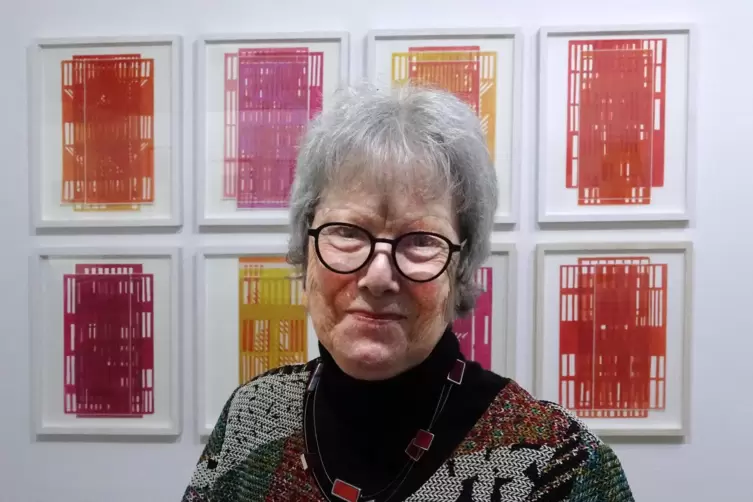 Studierte Kunst im fortgeschrittenen Alter und ist jetzt als K&uuml;nstlerin pr&auml;sent: Katharina Fischborn. 
