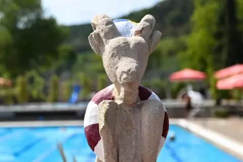 Das Deidesheimer Freibad öffnet am Samstag wieder. 