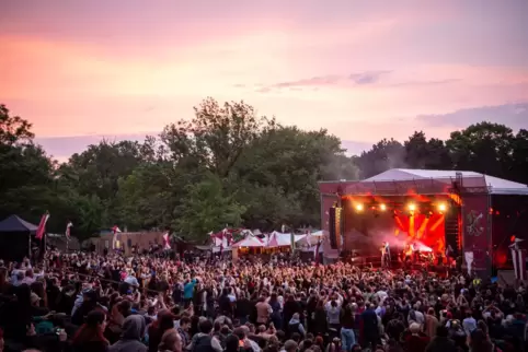 Konzert beim Wormser „Spectaculum“ 2023.