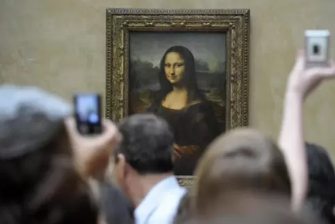 Zieht die Massen an: die Mona Lisa im französischen Kunstmuseum Louvre in Paris. 