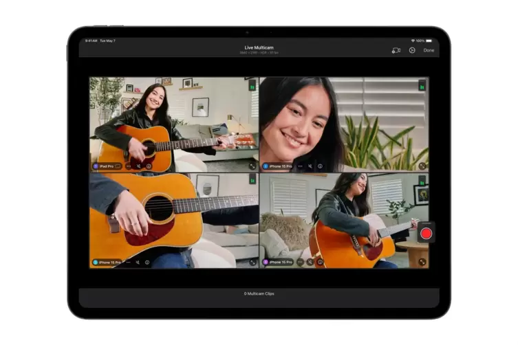 Das neue iPad Pro mit der App Final Cut Pro
