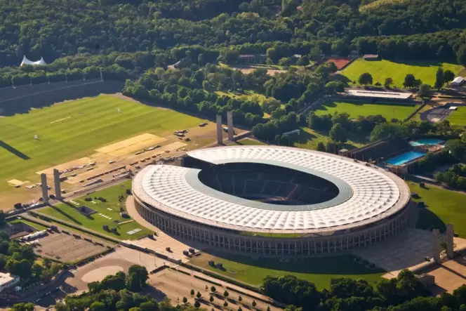 Im Olympiastadion Berlin trifft der FCK Ende Mai im Pokalfinale auf Bayer Leverkusen.
