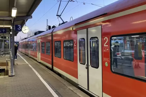 Eine Forderung der FDP: Die Zugstrecken im Kreis in die Taktung der S-Bahn (hier im Homburger Hauptbahnhof) zu integrieren. 
