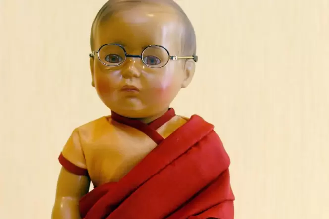 Bis heute begehrte Sammlerobjekte: die Puppen von Schildkröt. Hier ein Modell des Dalai Lama von 2005.