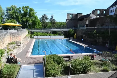 Das Burgbad.