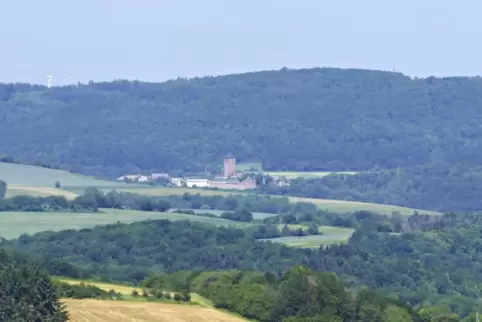 Das Wahrzeichen des Kuseler Lands: die Burg Lichtenberg.