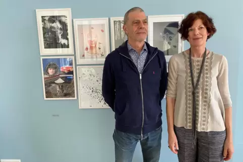 „Headquarter“ Pfalz: Stefan Becht und Josefine Raab . „Headquarter“ Pfalz: Stefan Becht und Josefine Raab .