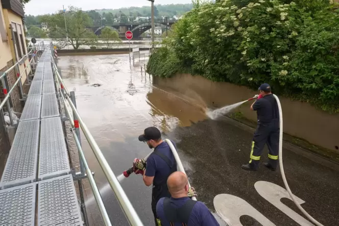 Hochwasser - Rheinland-Pfalz -  Mosel