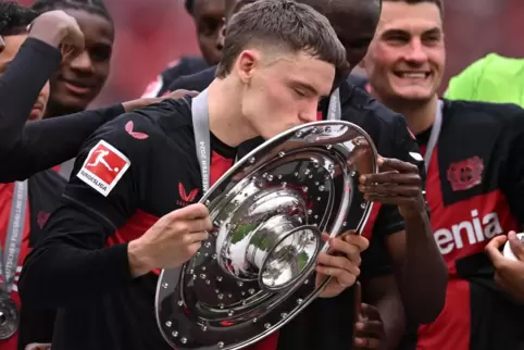 Spieler der Saison: Bayer-Star Florian Wirtz.
