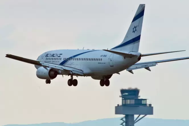 Eine Maschine der israelischen Fluglinie El Al