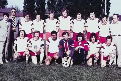  Diese Männer schrieben in der Saison 1973/1974 Schaidter Fußballgeschichte. 