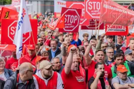 Thyssenkrupp - Demonstration vor Aufsichtsratssitzung