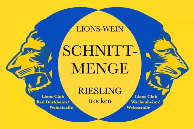 Das Etikett für den Lions-Wein hat Matthias Denhoff entworfen.