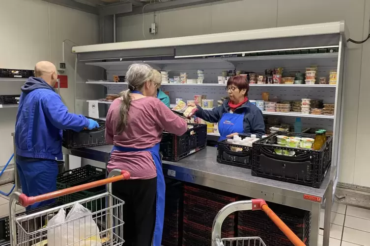 Es mangelt vor allem an frischen Produkten.