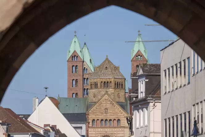 Pfälzischer Beitrag zur Welterbeliste: Speyer mit dem Dom und als eine der Schum-Städte.