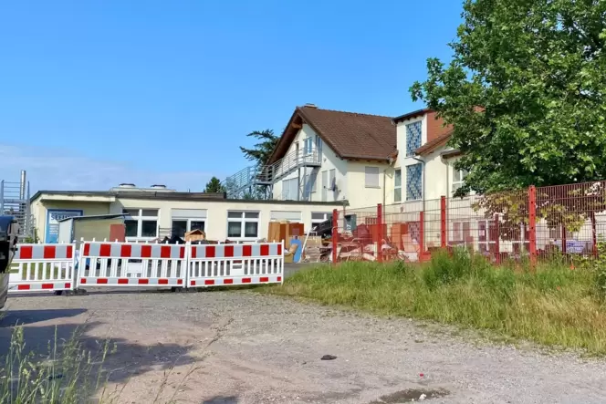 Am nördlichen Ortsrand von Waldsee: die ehemalige Flüchtlingsunterkunft in der Schlichtstraße.