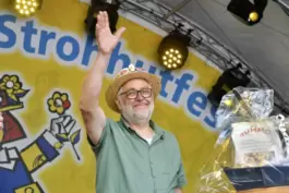 Nimmt im September seinen Hut: Seit 2006 verantwortet Klaus Junski als Marktmeister das Strohhutfest. Die Eröffnung am Donnersta