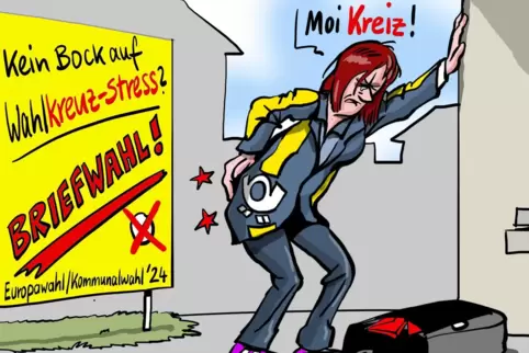 briefwahl plakat