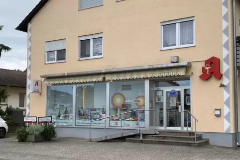 Die Tulla-Apotheke in der Tullastraße.