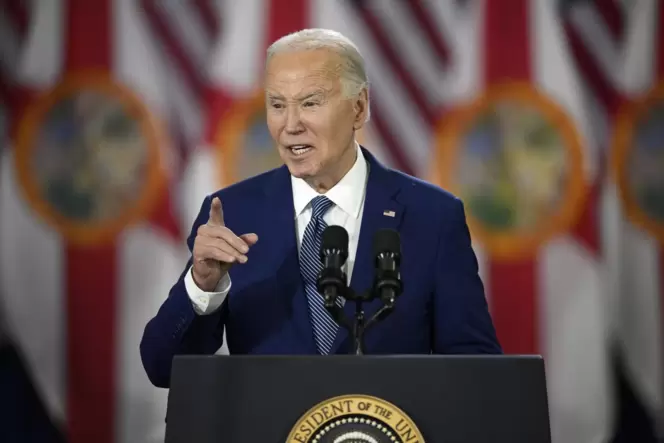 US-Präsident Joe Biden hat einenFriedensplan für den Nahen Osten präsentiert.