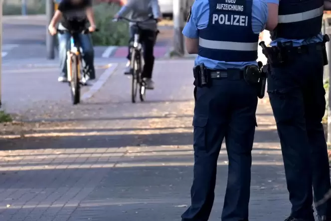 Polizei schaut hin: Nicht alle Radfahrer verhalten sich vorbildlich.