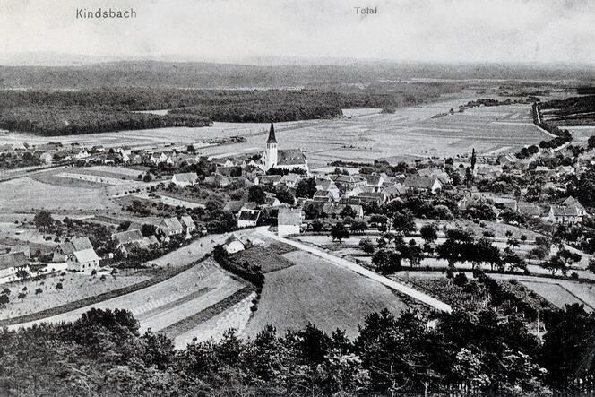 Zu Beginn des 20. Jahrhunderts hatten Kindsbach ...