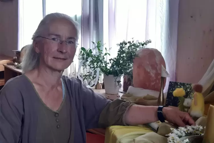 Wird beim Jubil&auml;umsfest nach 30 Jahren verabschiedet: Waldorf-Erzieherin Susanne Eicher war von Anfang an im Kindergarten Sternt