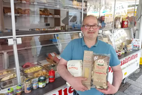 Pasta? Basta! Luigi Sciandrone liebt seine Nudeln made in Italien. 