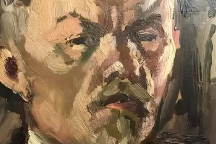 Ein Selbstbildnis von Max Mayrshofer aus den 1920er-Jahren. 