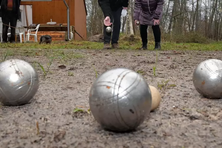 Nationalsport der Franzosen: Boule. 
