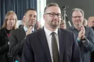 Sebastian Münzenmaier ist mit gut 90 Prozent als AfD-Landesvize bestätigt worden. Sebastian Münzenmaier ist mit gut 90 Prozent als AfD-Landesvize bestätigt worden.