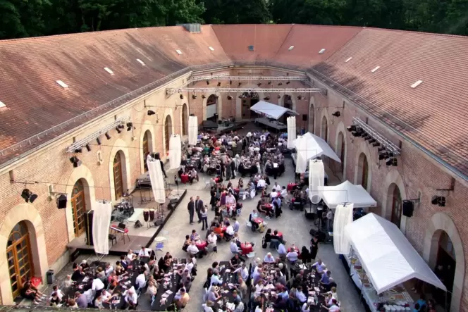 Das Kulturzentrum Hufeisen ist das Epizentrum des Germersheimer Kultursommers.