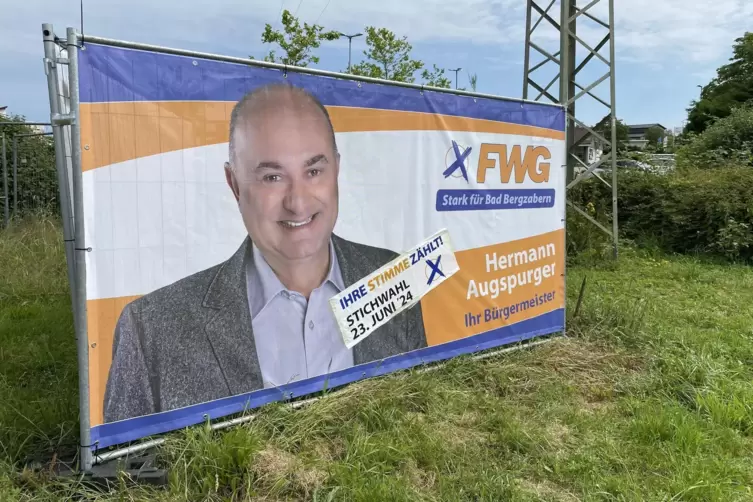 Amtsinhaber Hermann Augspurger strebt eine zweite Amtszeit als Stadtb&uuml;rgermeister in Bad Bergzabern an.