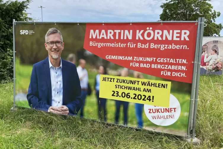 Der aktuelle erste Beigeordnete Martin K&ouml;rner m&ouml;chte neue Stadtb&uuml;rgermeister Bad Bergzaberns werden.
