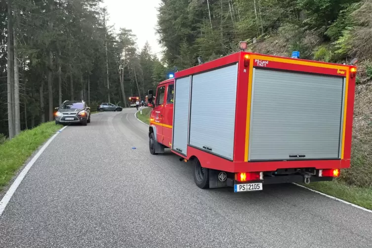 Das Foto entstand kurz nach dem Unfall, bei dem zwei Menschen starben. 