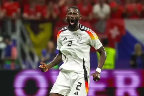 Hat sich gezerrt: Antonio Rüdiger.