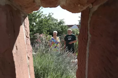 Ein Blick in den Garten von Christa und Otto Reichert im Jahr 2022. Das Ehepaar ist auch 2024 dabei. 