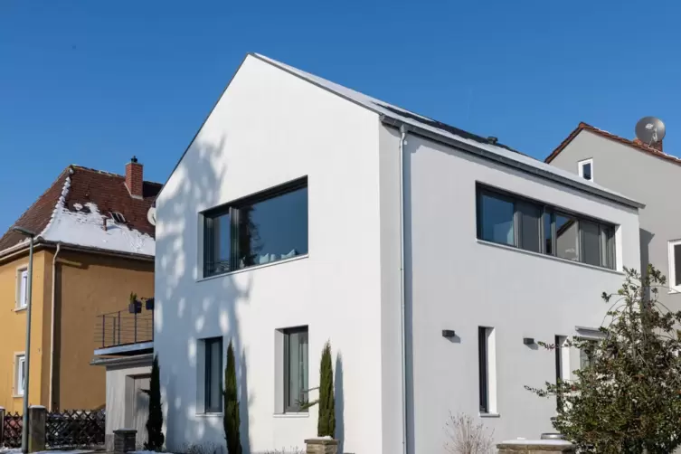 In Laumersheim: Umgebautes 50er-Jahre-Haus. 