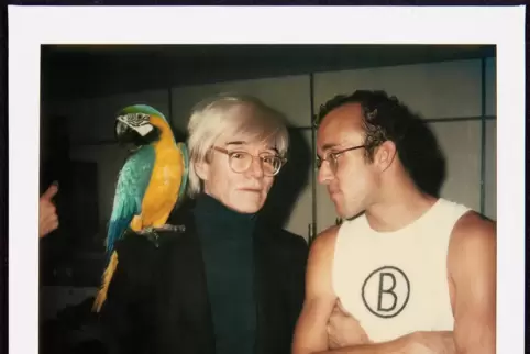 Beste Freund für immer: Andy Warhol und Keith Haring. 