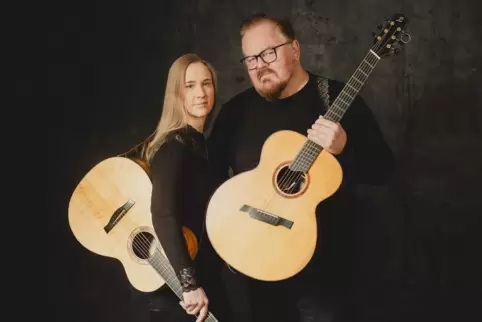Treten als Duo auf: Jule Malischke und Don Ross. 